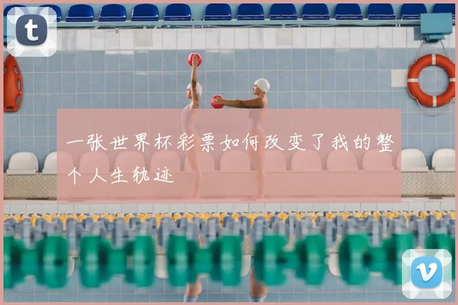 一张世界杯彩票如何改变了我的整个人生轨迹